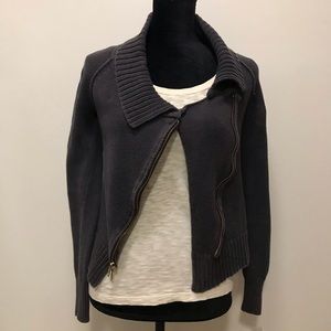 JCrew Gray Sweater Cardigan